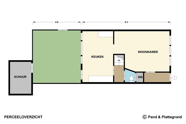 Floorplan - Zuidstraat 96, 2225 GZ Katwijk